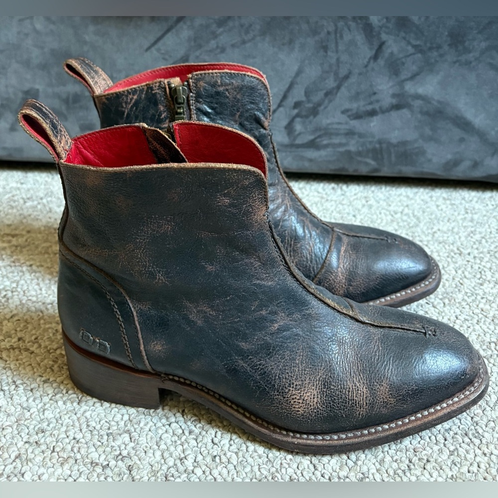 BEDSTU tabitha boot in black rustic